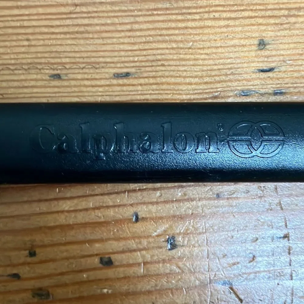 Black Calphalon Slotted Spoon